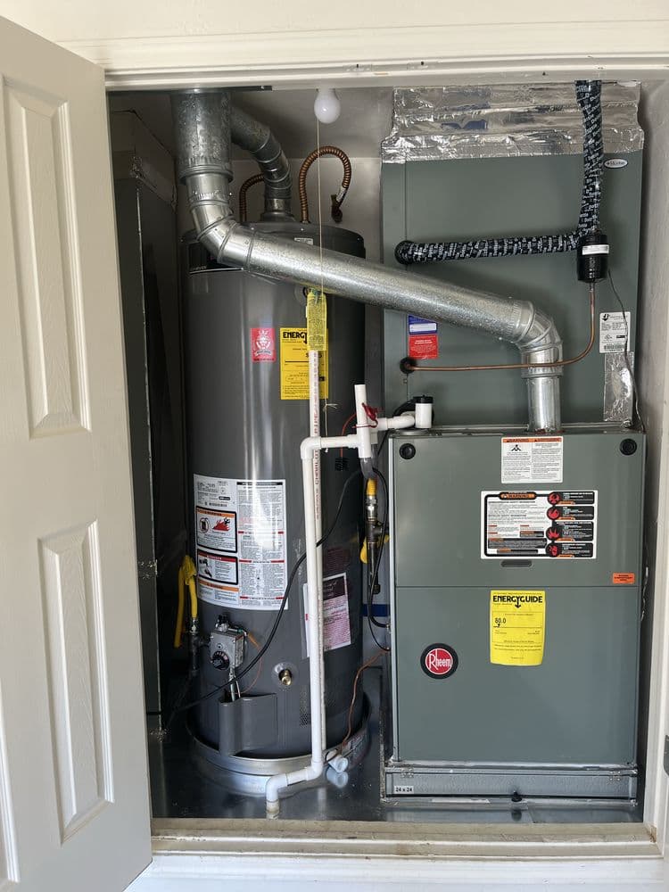 HVAC King technician work, job site photo 4