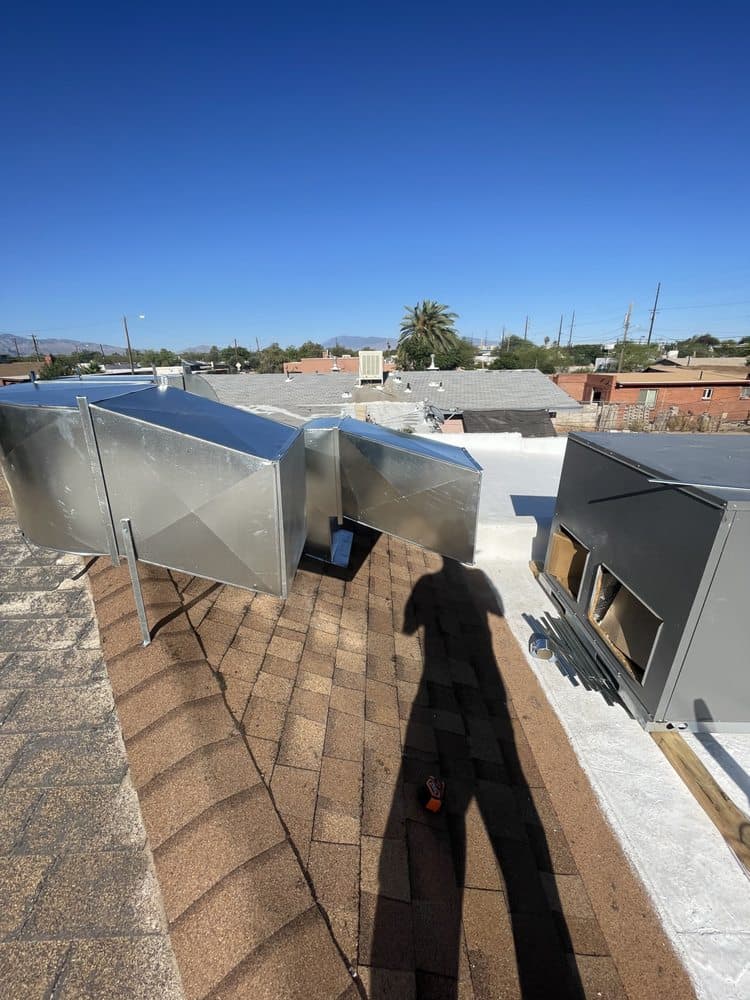 HVAC King technician work, job site photo 12